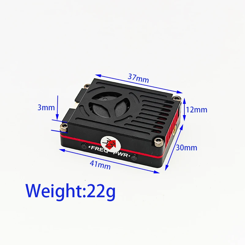 3.3G 3W FPV VTX 16CH 3000mw FP - Drone Racing Transmitter 评论和价格
