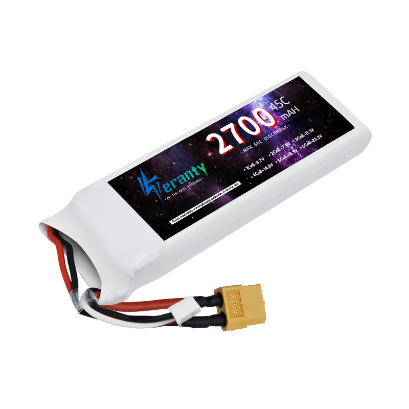 1/3PCS 2S 7.4V Lipo Battery 27 - Drone Racing Battery 评论和价格