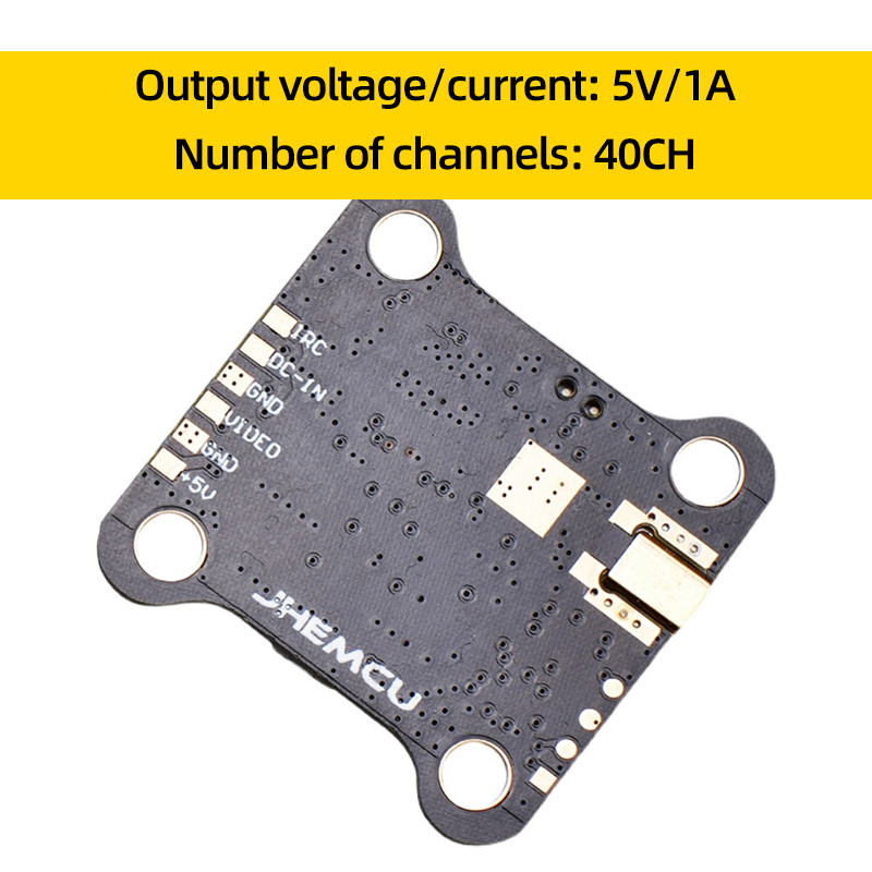 JHEMCU VTX20-600 5.8G 40CH FPV - Drone Racing Transmitter 评论和价格