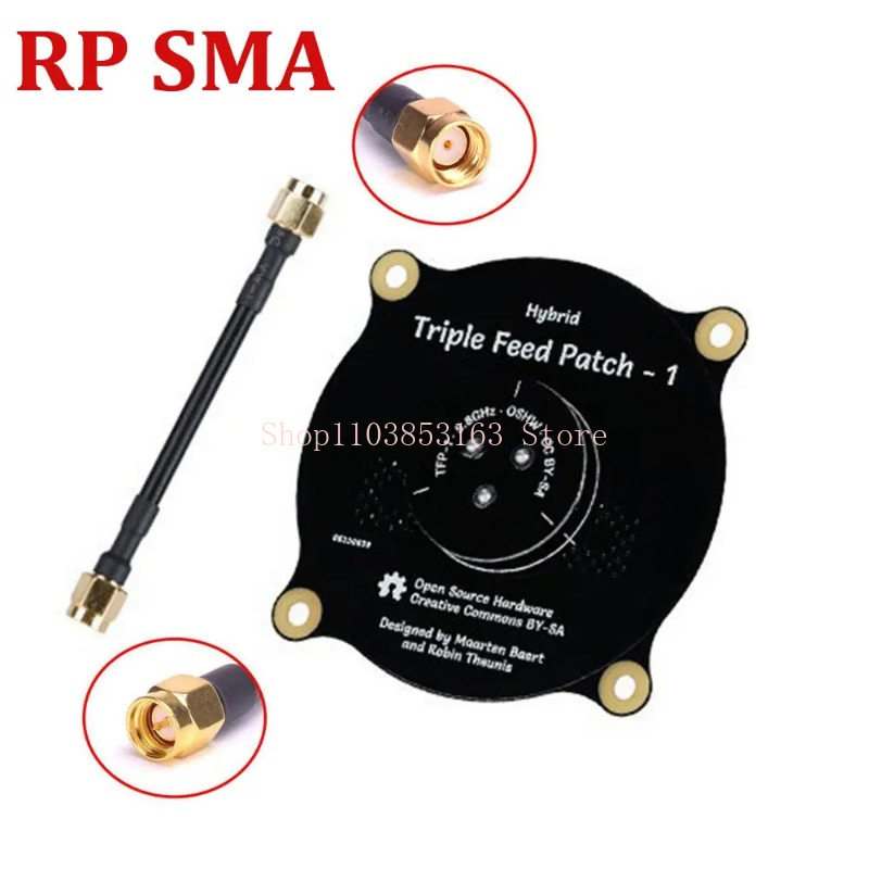 5.8GHz Triple Feed Patch Anten - Drone Racing Goggles 评论和价格