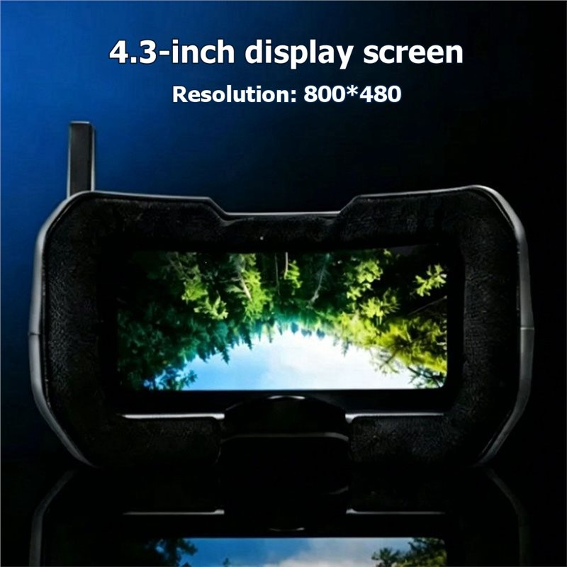AA84 HGLRC VR001 5.8G FPV Gogg - Drone Racing Goggles 评论和价格